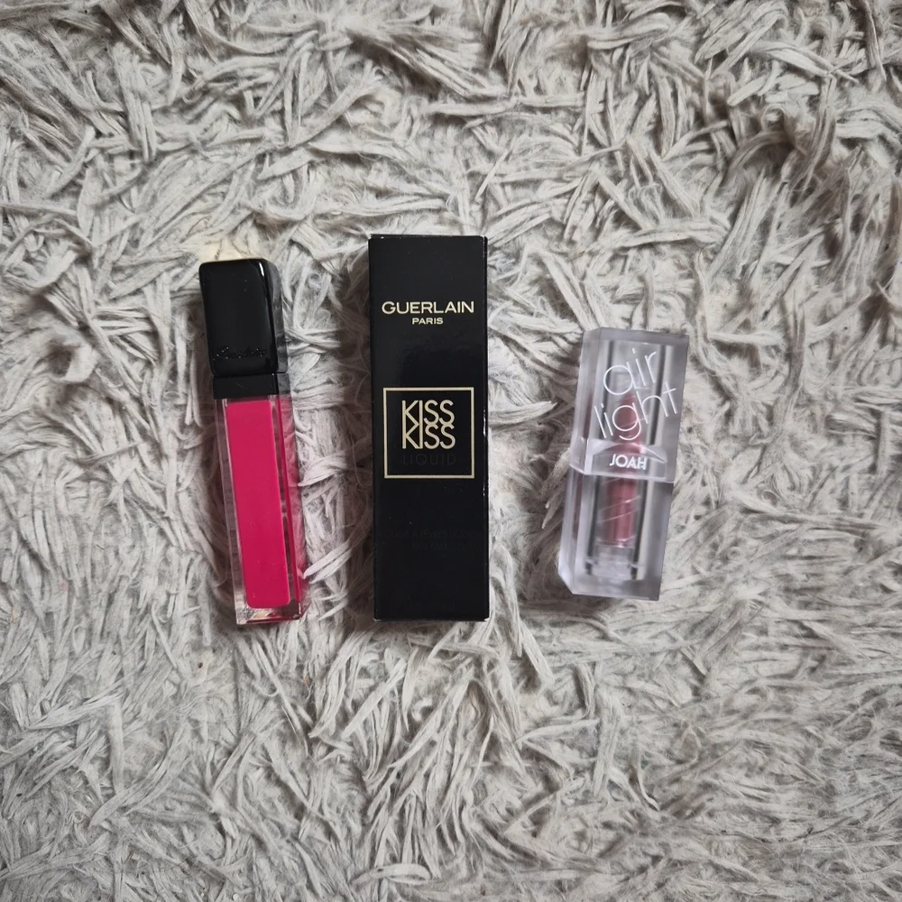 Lippy Bundle Guerlain Kiss Kiss Liquid Lipstick L368 Charming Matte Joah ✨️💫